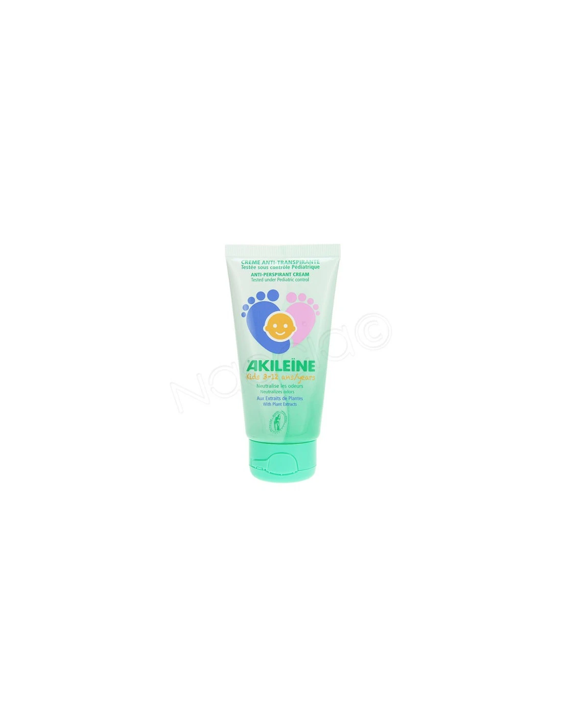 Akiléïne Kids Crème Anti-transpirante Pieds 3-12 Ans 75ml 3 Akiléïne Kids Crème Anti-transpirante Pieds 3-12 Ans 75ml
