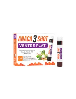 Anaca3 Shot Ventre Plat 14 Flacons