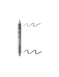 Avril Duo Fard & Liner Gris Métallisé/Gris Ardoise Bio Crayon 1g