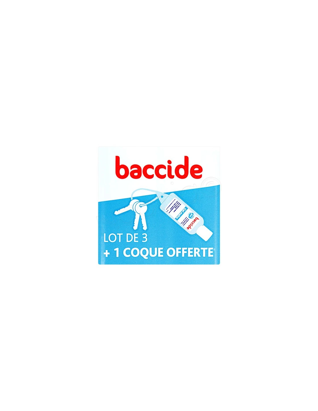 COOPER Baccide Gel Mains Hydroalcoolique Lot 3x30ml + Coque Offerte 3 COOPER Baccide Gel Mains Hydroalcoolique Lot 3x30ml + Coque Offerte – Image 2