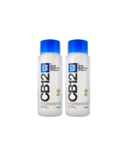 CB12 Bain De Bouche Haleine Sûre Menthe Lot 2x250ml