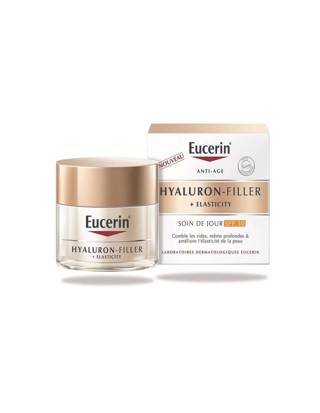 Eucerin Hyaluron-Filler +Elasticity Soin De Jour SPF30. 50ml 3 Eucerin Hyaluron-Filler +Elasticity Soin De Jour SPF30. 50ml