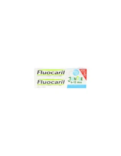 Fluocaril Junior 6-12 Ans Dentifrice Gel Bubble Lot 2x75ml