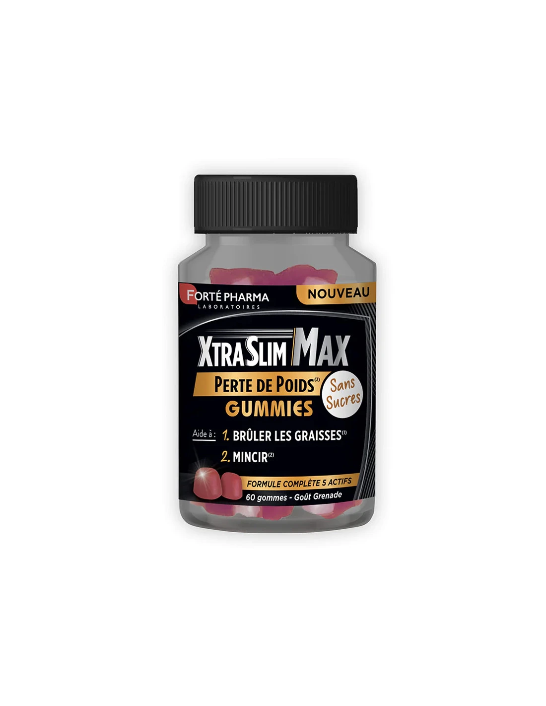 Forté Pharma XtraSlim Max Perte De Poids Gummies. 60 Gommes 3 Forté Pharma XtraSlim Max Perte De Poids Gummies. 60 Gommes