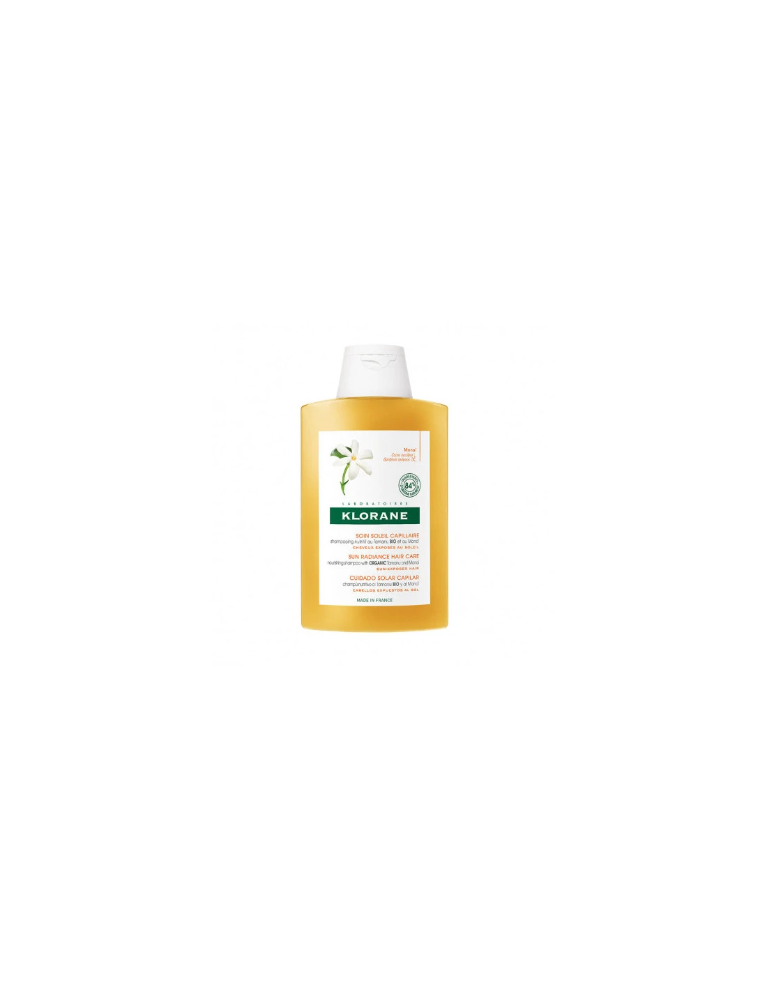 Klorane Soin Soleil Capillaire Shampooing Nutritif Monoï. 200ml 3 Klorane Soin Soleil Capillaire Shampooing Nutritif Monoï. 200ml