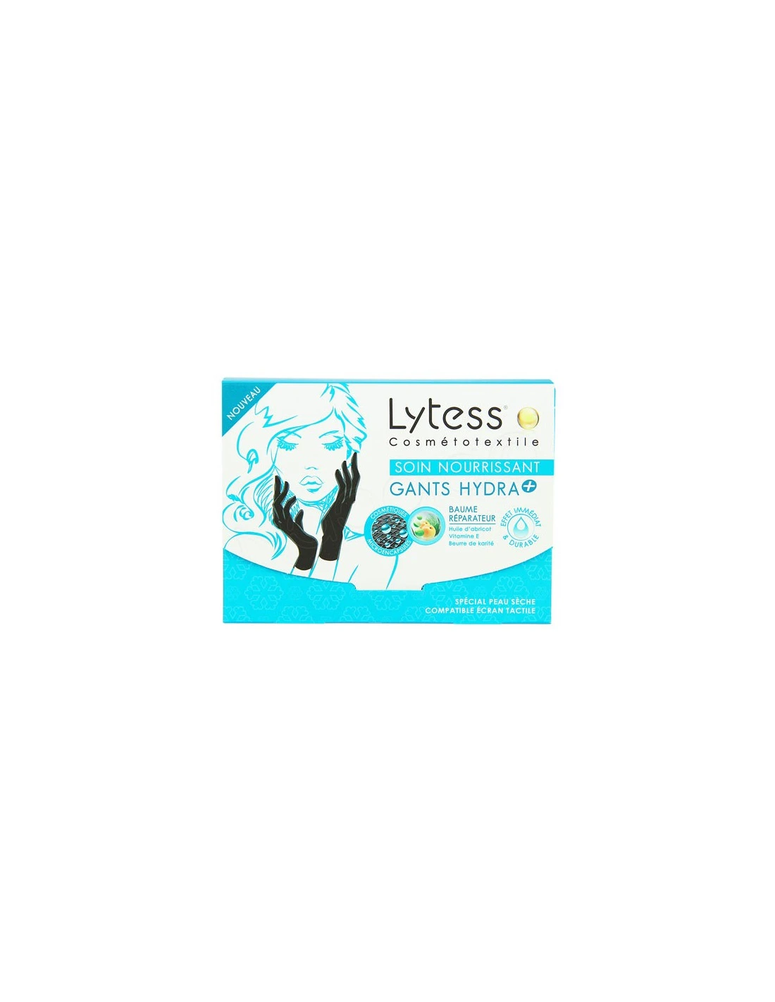 Lytess Gants Hydra+ Soin Nourrissant Spécial Peau Sèche 1 Paire 3 Lytess Gants Hydra+ Soin Nourrissant Spécial Peau Sèche 1 Paire