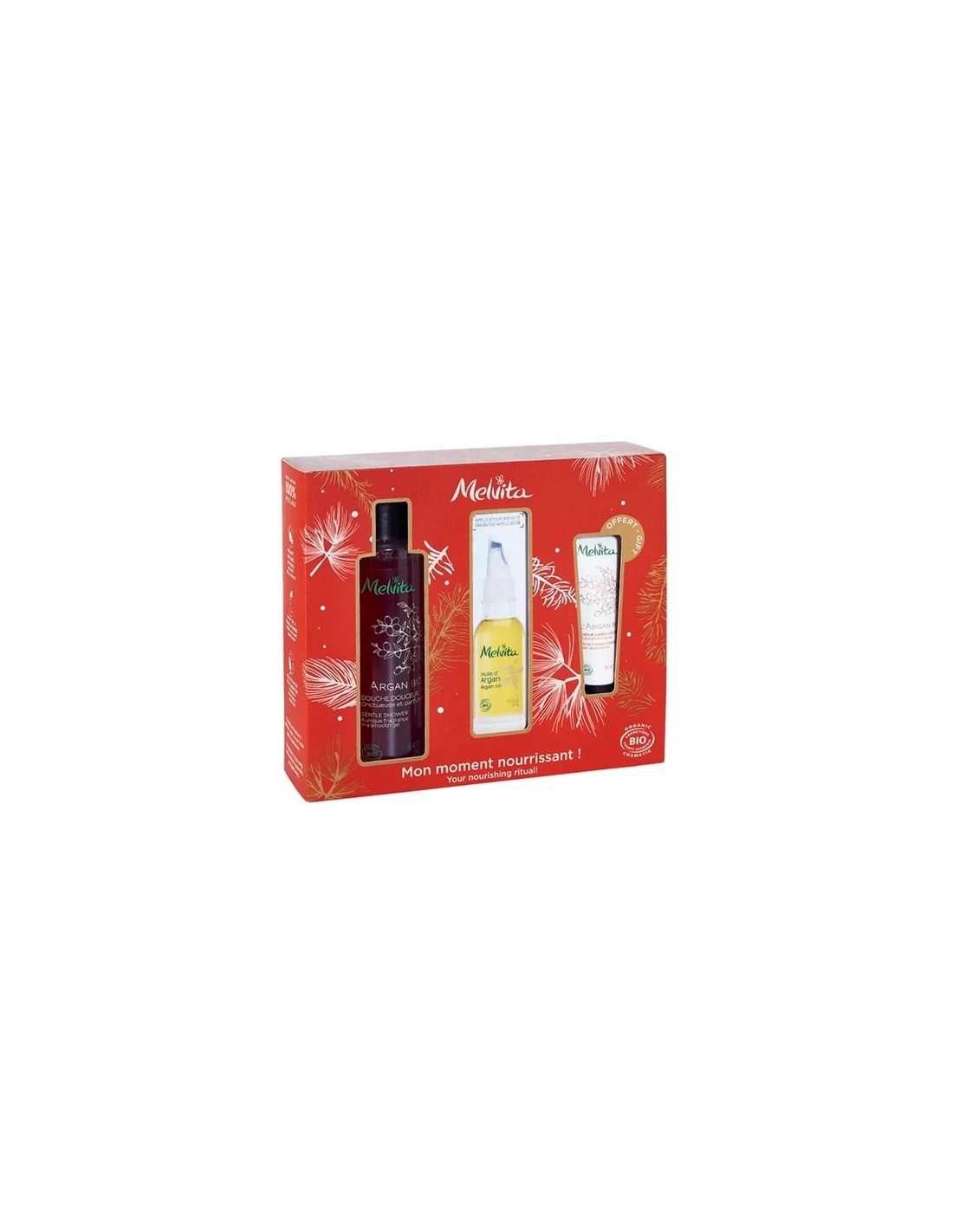 Melvita Coffret Mon Moment Nourrissant Argan BIO 3 Melvita Coffret Mon Moment Nourrissant Argan BIO