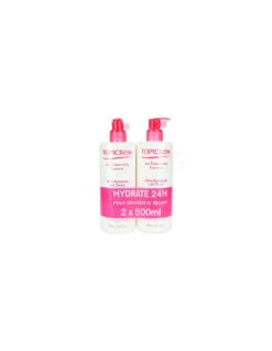 Offre Topicrem Ultra Hydratant Lait Corps 2x500ml