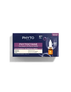 Phytocyane Traitement Antichute Femme Chute Progressive. 12x5ml