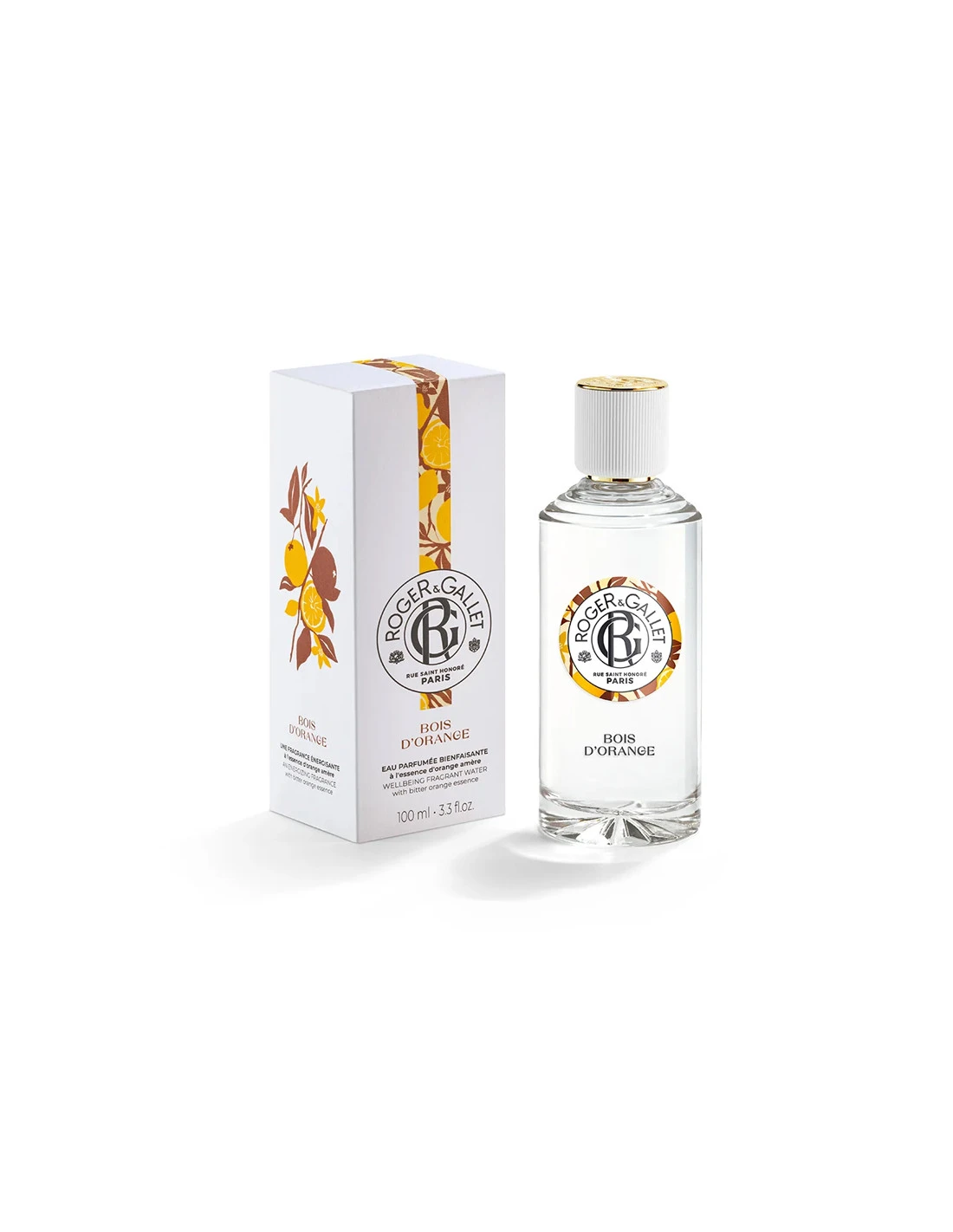 ROGER & GALLET Roger Gallet Bois D'Orange Eau Parfumée Bienfaisante. 100ml 3 ROGER & GALLET Roger Gallet Bois D'Orange Eau Parfumée Bienfaisante. 100ml