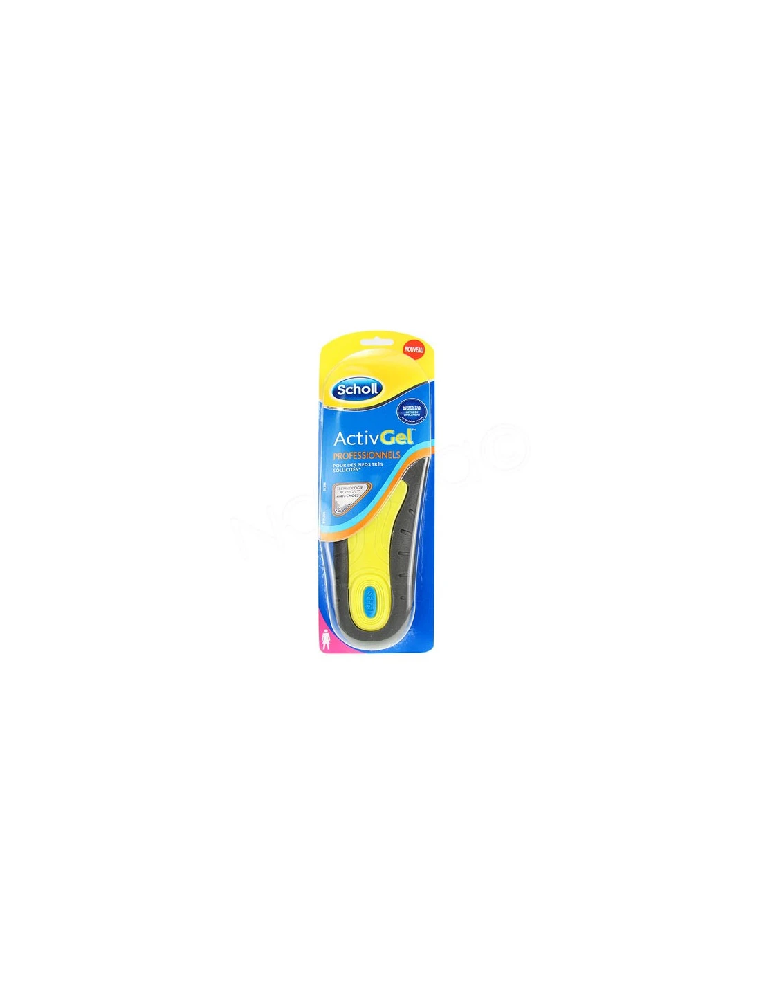 Scholl ActivGel Professionnels X2 Semelles Femme 38-42 3 Scholl ActivGel Professionnels X2 Semelles Femme 38-42