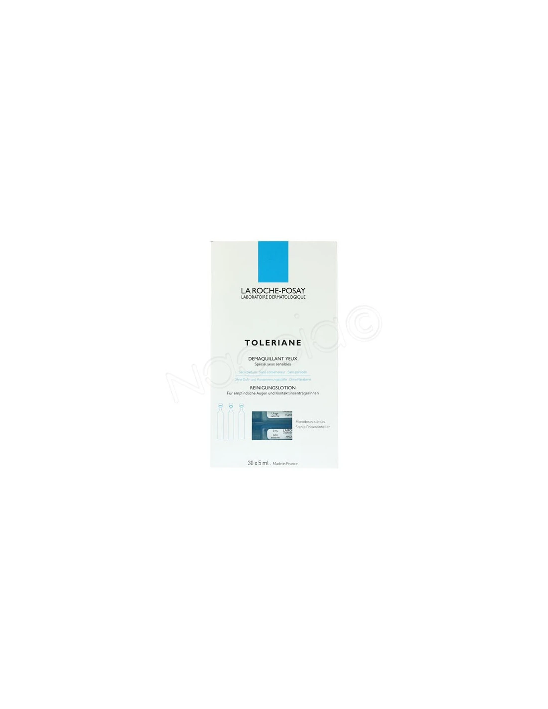 LA ROCHE-POSAY Toleriane Démaquillant Yeux Sensibles 30 Monodoses De 5ml 3 LA ROCHE-POSAY Toleriane Démaquillant Yeux Sensibles 30 Monodoses De 5ml